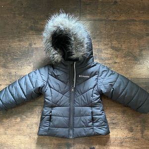 Columbia Toddler Coat, black, size 2T